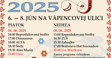 Devínskonovoveské hody 2025