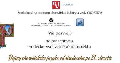 Dejiny chorvátskeho jazyka od stredoveku po 21. storočie v Múzeu kultúry Chorvátov na Slovensku