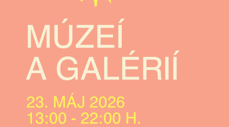 Noc múzeí a galérií v Múzeu školstva a pedagogiky