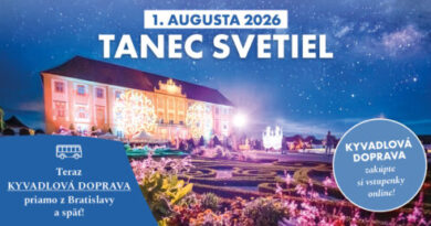 Kyvadlová doprava na podujatie na zámku Schloss Hof priamo z Bratislavy