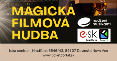 Magická filmová hudba v Devínskej Novej Vsi